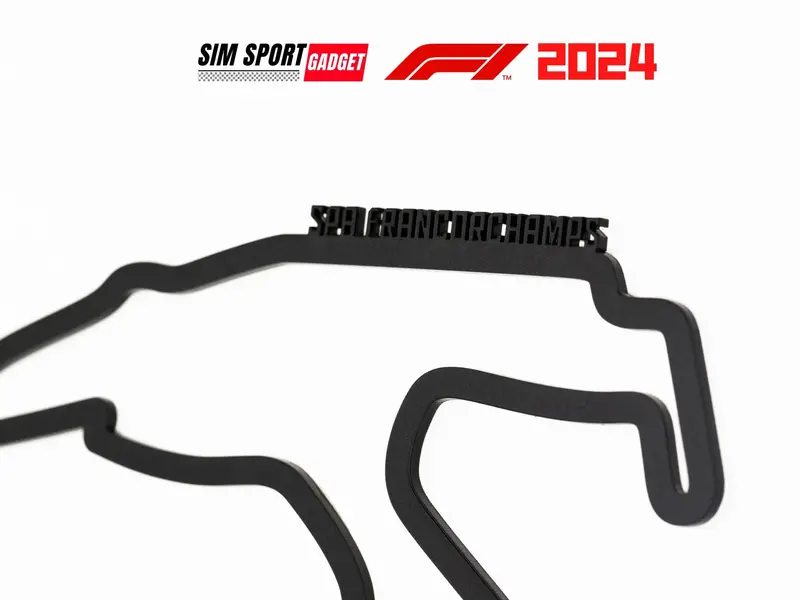 2024 Formula 1 Track Decor - Individual Track - 300Mm / 12 Inches 1