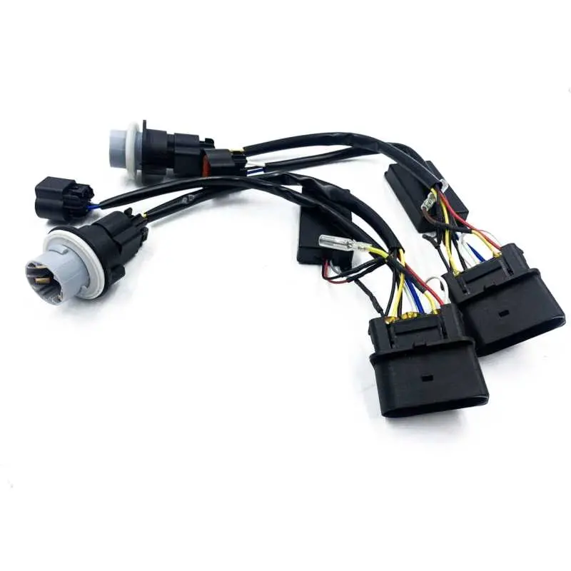 Alpharex 13-18 Ram 1500 Wiring Adapter Stock Proj Headlight To Alpharex Headlight Converters 1