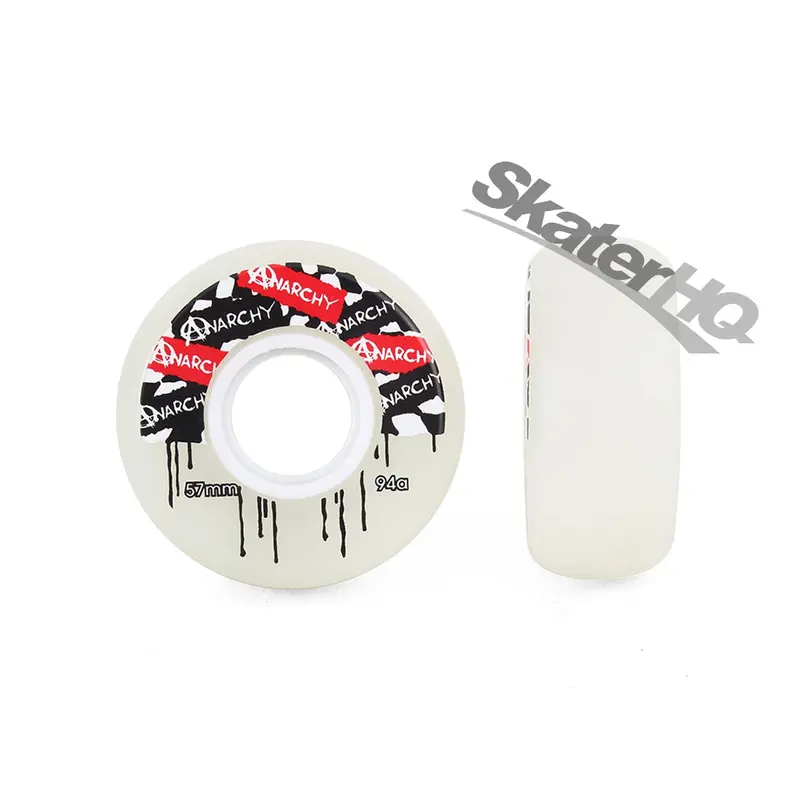 Anarchy 57Mm 94A 4Pk - White 1