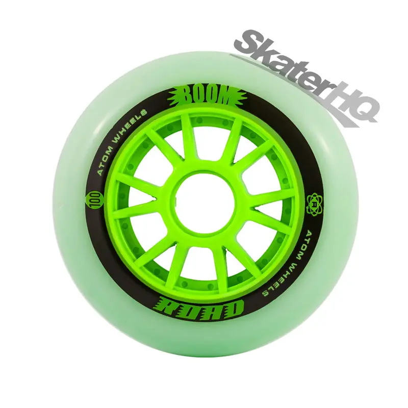 Atom Boom Road 100Mm Firm 6Pk - Green 1