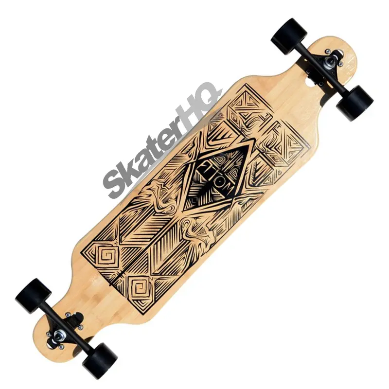 Atom Drop Thru 40 Longboard - Tiki Natural 1