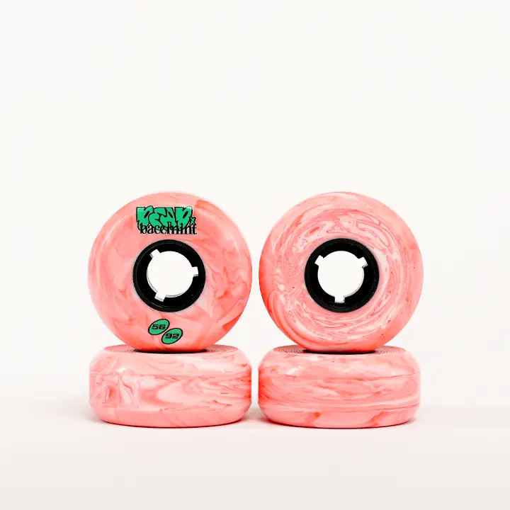 Bacemint X Dead Collab 56Mm/92A - Pink Marble (4 Pack) 1
