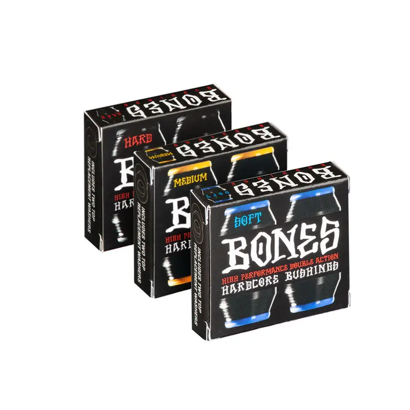 Bones Hardcore Conical Bushings 4Pk - Black 1