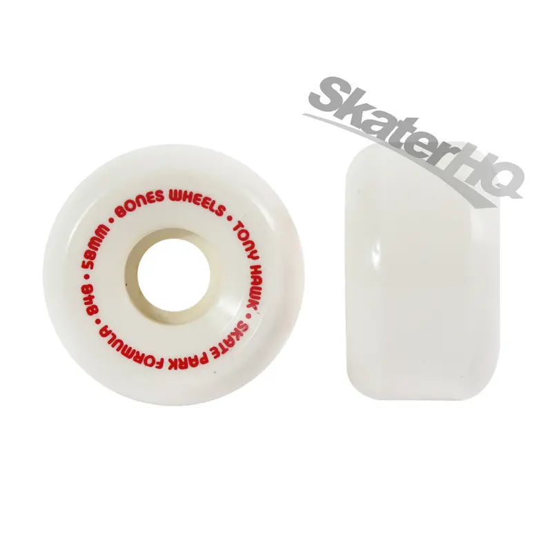 Bones Hawk Spf Mini Cube 58Mm - White 1