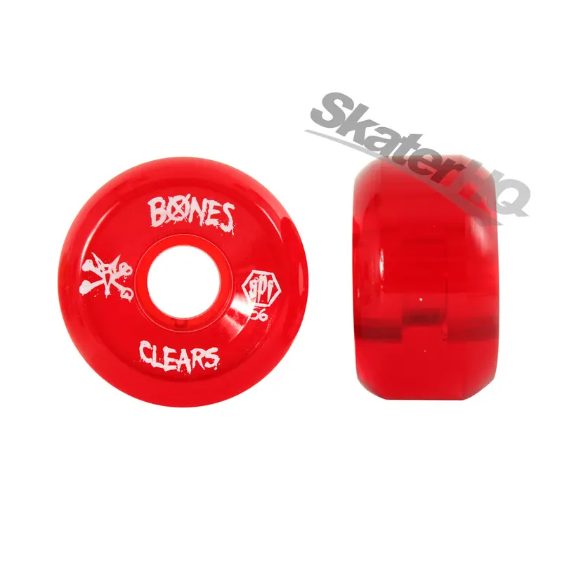 Bones Spf V5 Clears 56Mm - Red 1