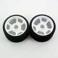Bsr 1/12 Black Front Foam Tires 1