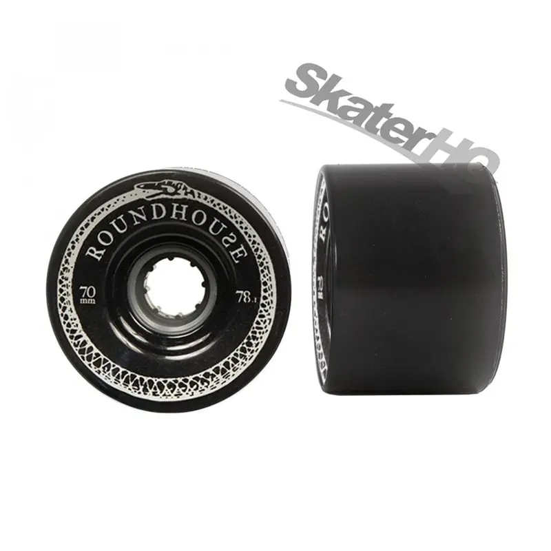 Carver Roundhouse 70Mm/78A 4Pk Wheels - Black 1