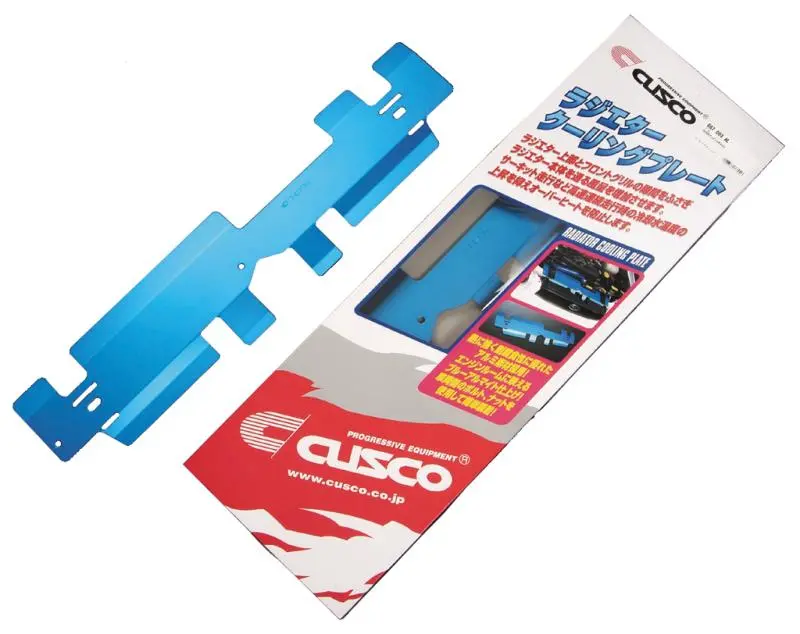 Cusco Radiator Cooling Plate Gda Gdb Impreza Blue 1