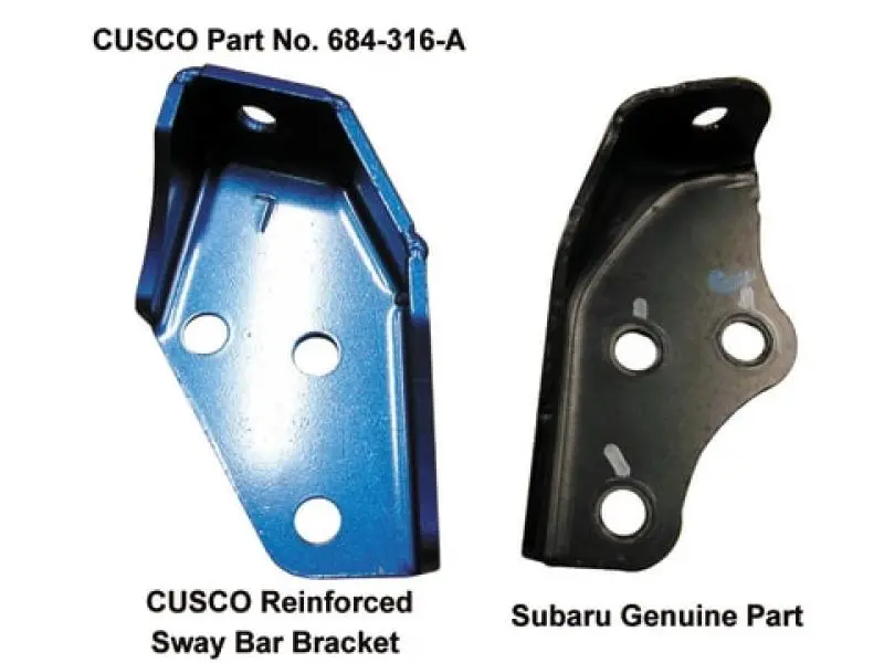 Cusco Rear Harder Sway Bar Bracket 03-09 Subaru Legacy 1