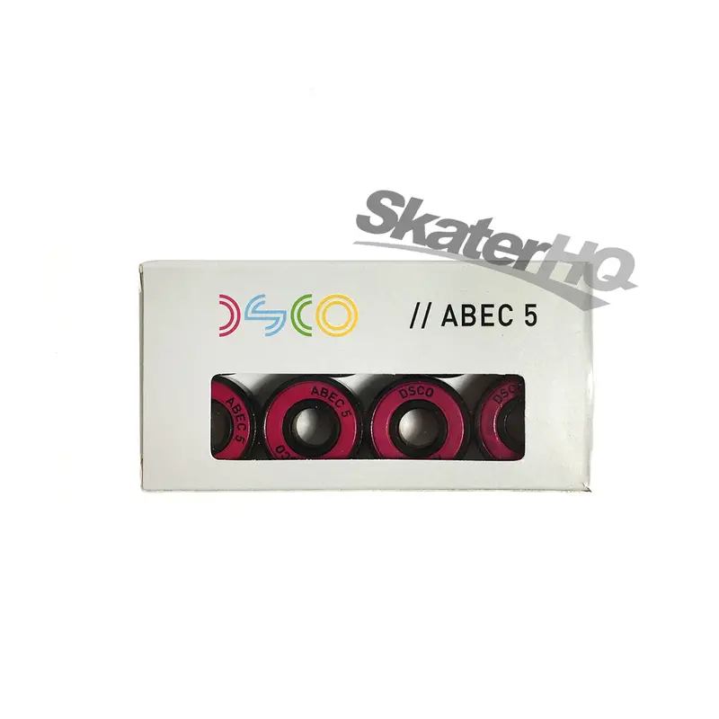Dsco Abec 5 Bearings 8Pk - Pink 1