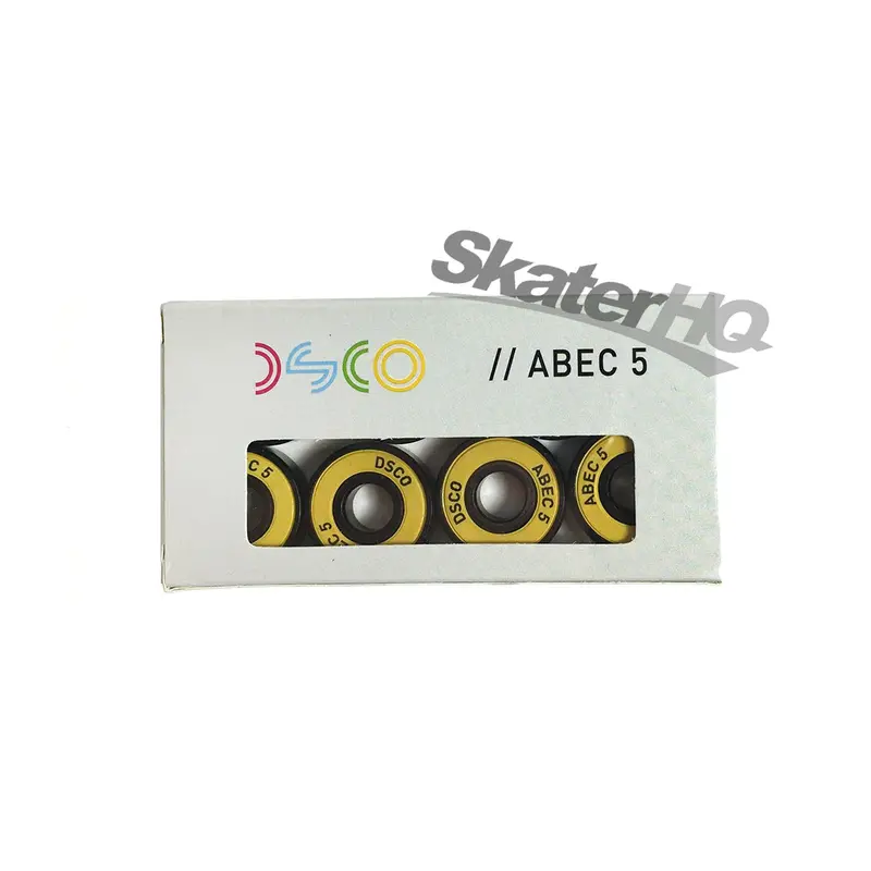 Dsco Abec 5 Bearings 8Pk - Yellow 1