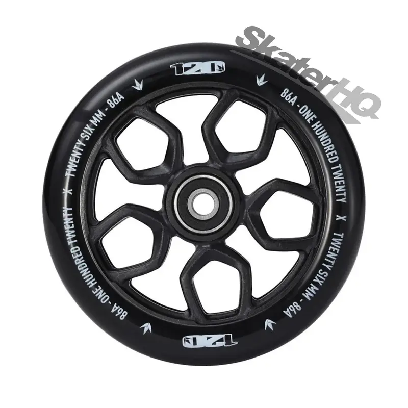 Envy Lambo 120Mm/86A Wheel - Black 1