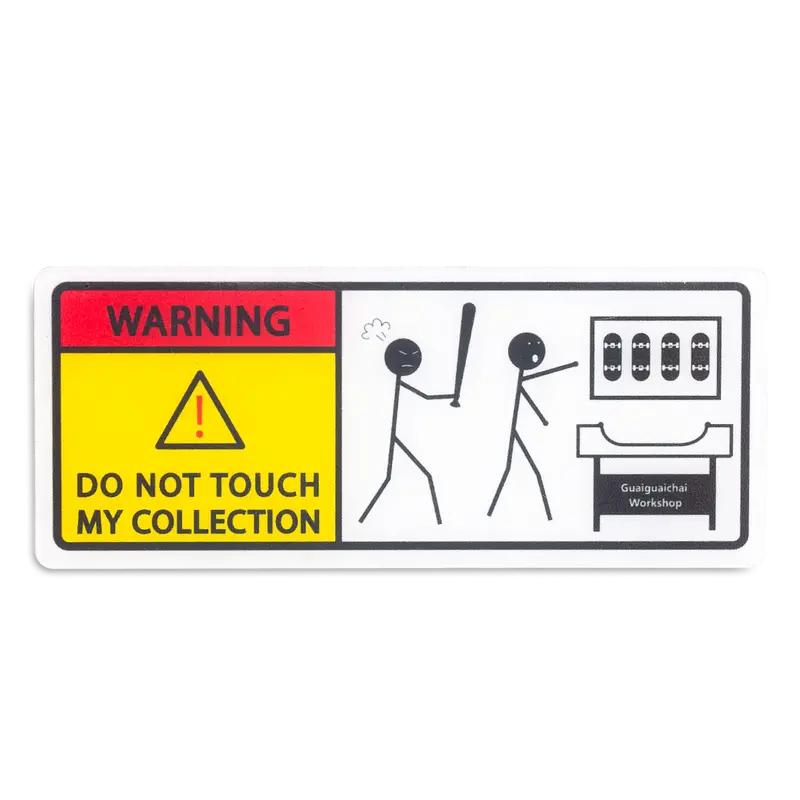Ggc Sticker - Warning 1