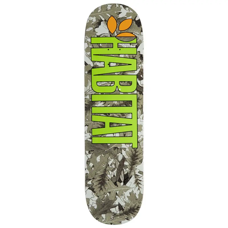 Habitat Oak Gamma Skateboard Deck - Grey - 8.50" 1