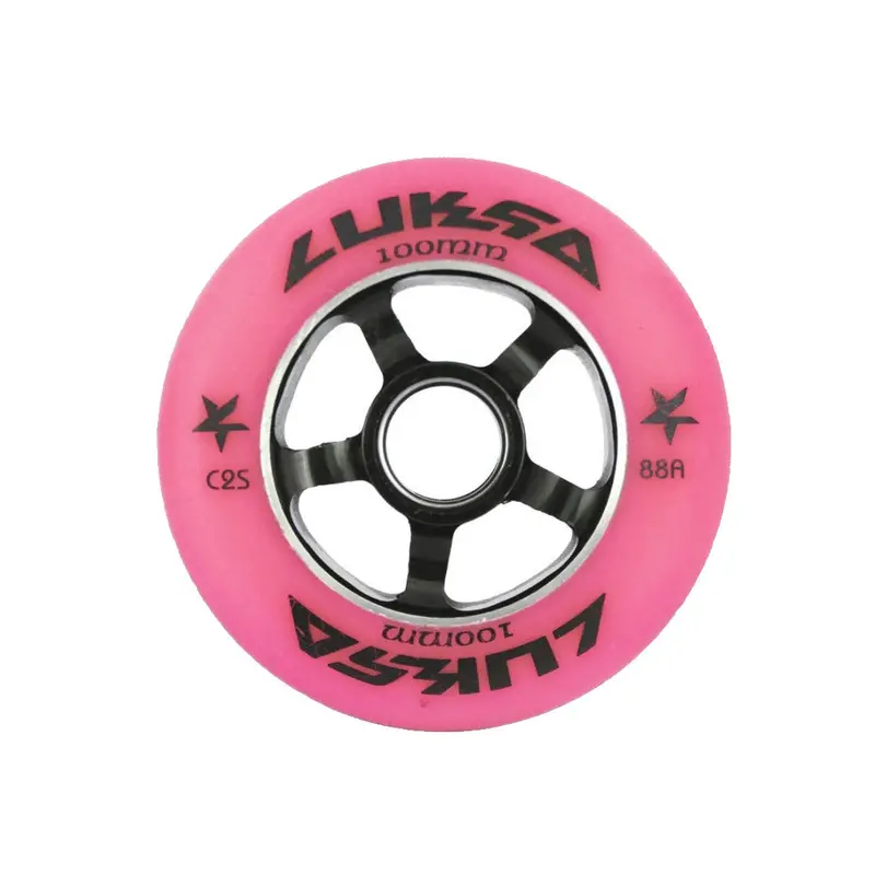Luksa Lite 5 Spoke 100Mm/88A C25 - Pink 1