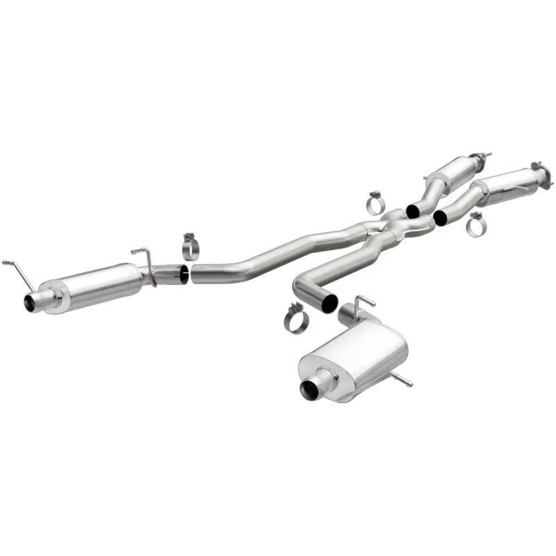 Magnaflow 12 Jeep Grand Cherokee V8 6.4L Dual Split Rear Exit Stainless Cat Back Performance Exhaust 1