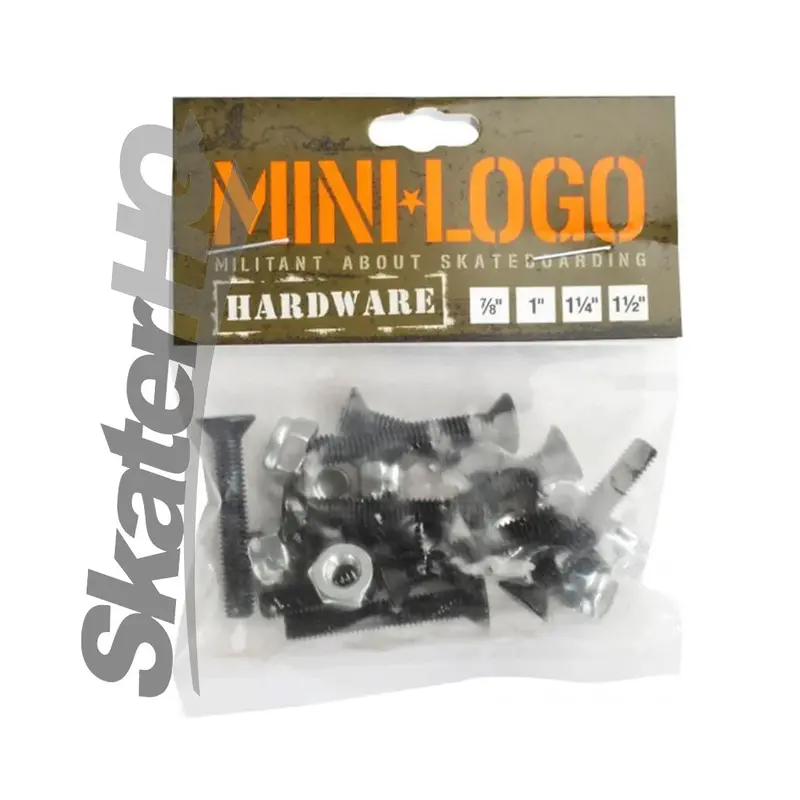 Mini Logo 1Inch Phillips Bolts - 8Pk 1