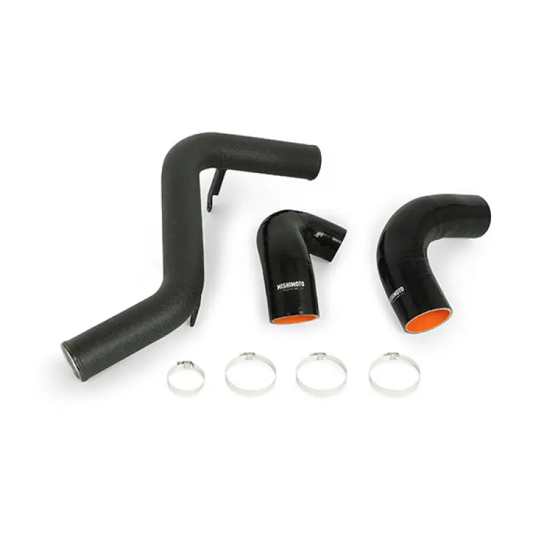 Mishimoto 2013+ Ford Focus St Hot Side Intercooler Pipe Kit - Wrinkle Black 1
