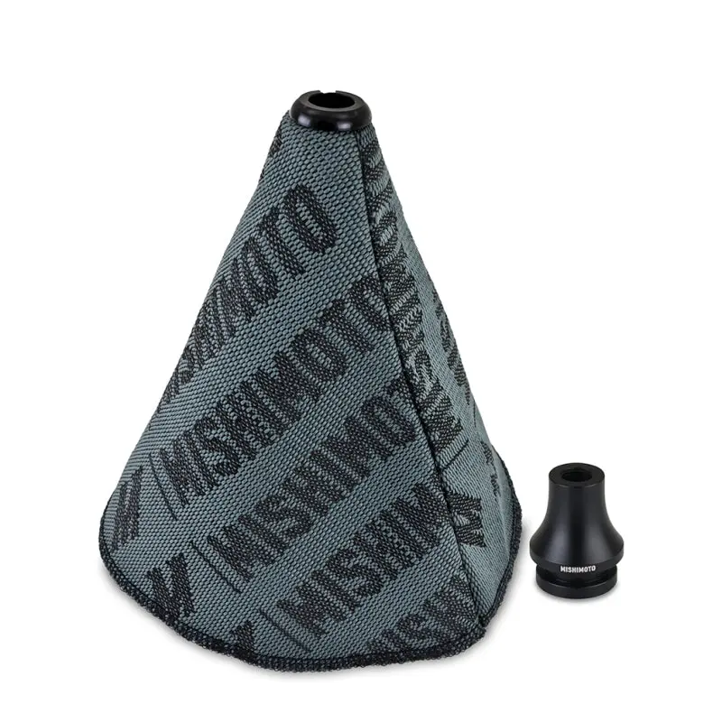 Mishimoto Shift Boot Cover + Retainer/Adapter Bundle M12x1.25 Black 1