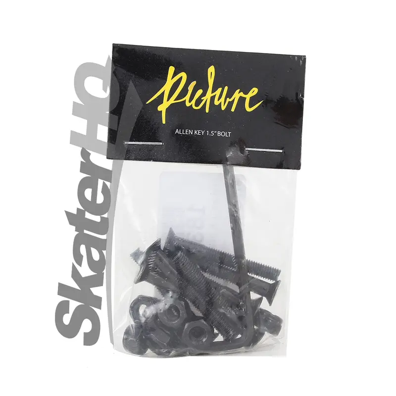 Picture 1.5 Allen Bolts - Black 1