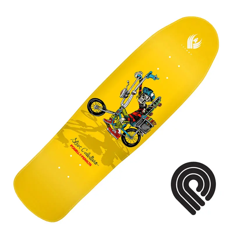 Powell Peralta Flight Cab Chopper Bike 8.9 Deck - Yellow 1