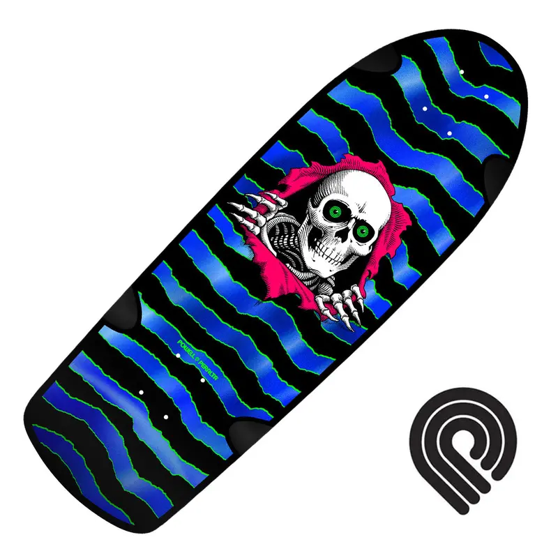 Powell Peralta Og Ripper 10.0 Deck - Blacklight Foil 1