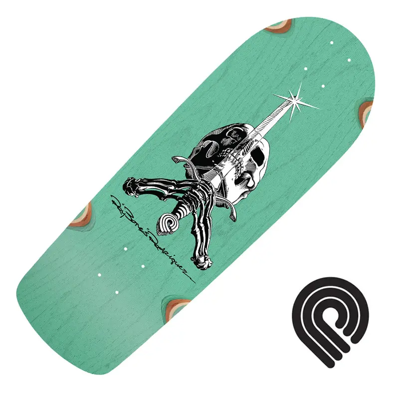 Powell Peralta Rodriguez Sas 10.0 Snubnose Deck - Teal 1