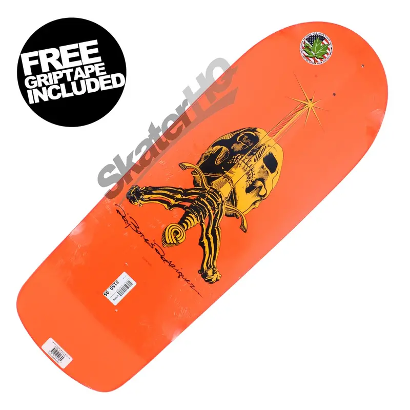 Powell Peralta Rodriguez Snub Nose Og Deck - Orange 1