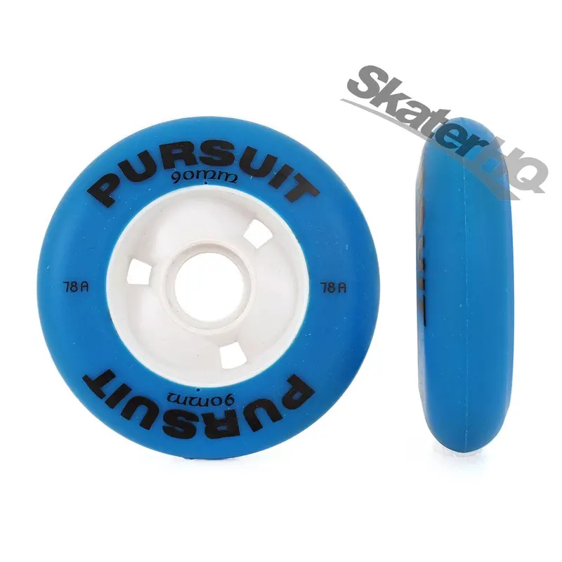 Pursuit Inline 90Mm/78A 4Pk - Blue 1