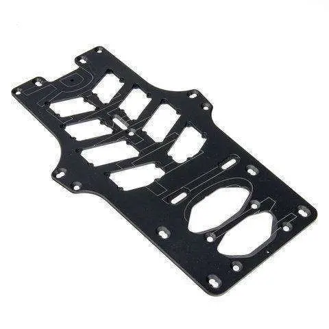 Rc Rebellion X12'21 Alumn Crossflex Chassis With Brass Inserts 1