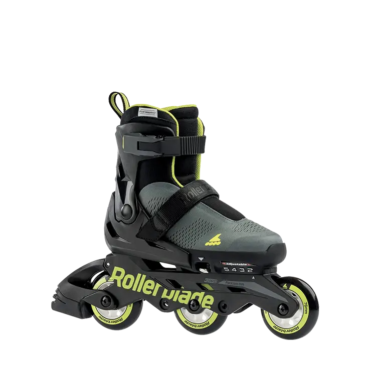 Rollerblade Microblade Free 3Wd - Anthracite/Lime 1
