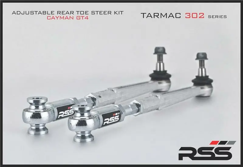 Rss 302 Rear Adjustable Toe/Bump Steer Kit - Porsche 718 Gt4 1