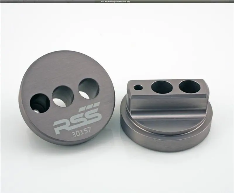 Rss 360 Thrust Arm Bushing/Puck - Castor Adjustable - Front Axle - Porsche 981 Gt4 1