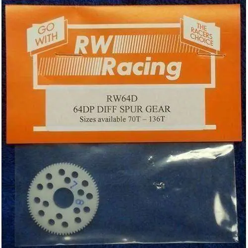 Rw Racing 64Dp 1/12Th Pan Car Diff Spur Gear 1