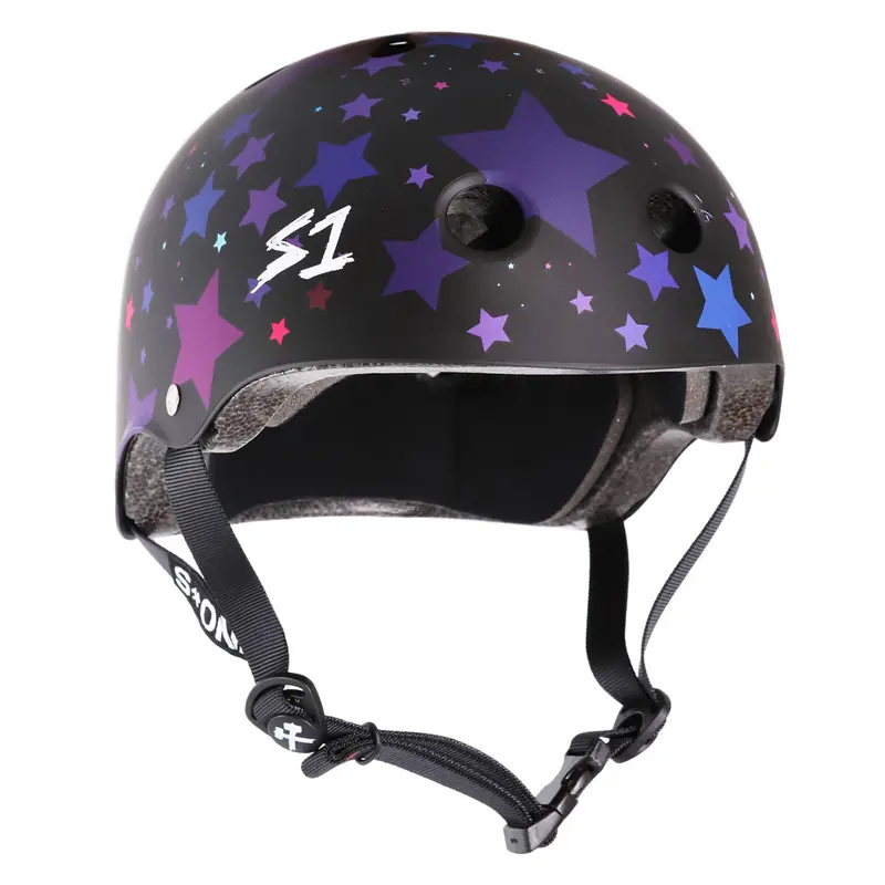 S-One Lifer Helmet - Black Matte/Stars 1