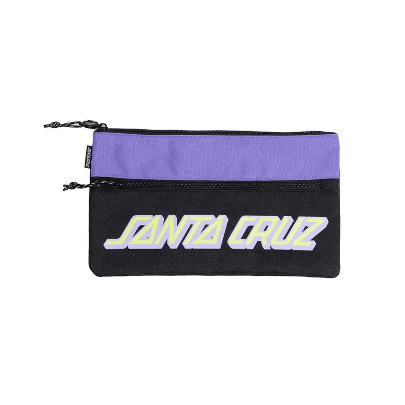 Santa Cruz Classic Strip Pencil Case - Lilac 1