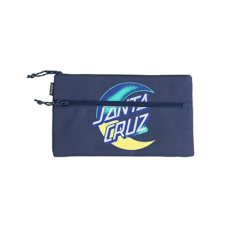 Santa Cruz Dark Arts Moon Dot Pencil Case - Navy 1