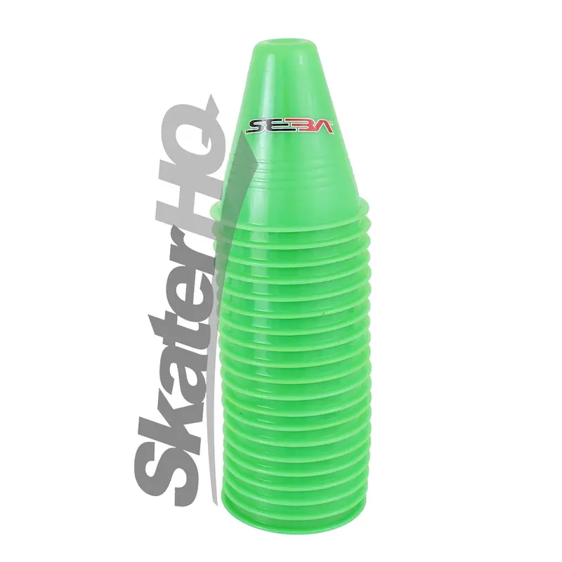 Seba Slalom Cones 20Pk - Green 1