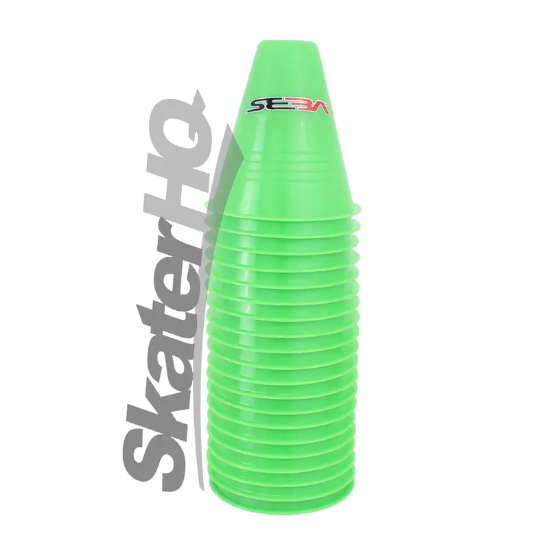 Seba Slalom Dual Density Cones 20Pk - Green 1