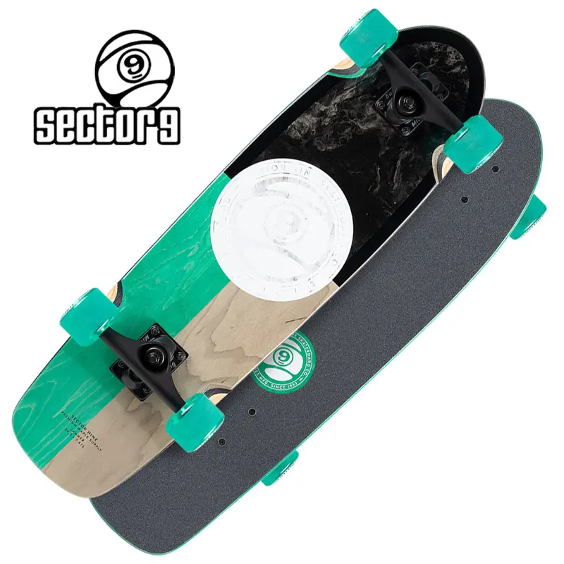 Sector 9 Jammer Divide 28.5 Complete - Black/Green 1