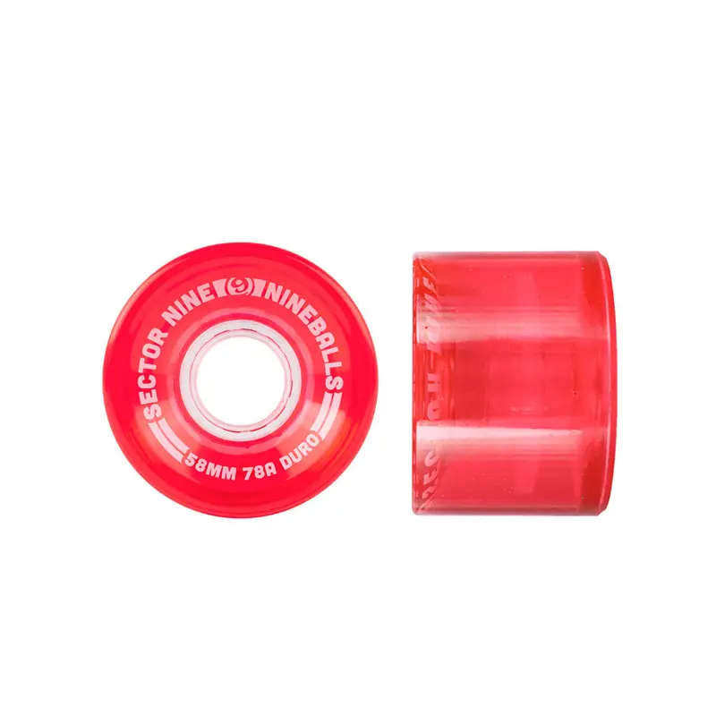 Sector 9 Nineballs 58Mm 78A 4Pk - Red 1