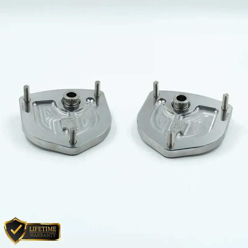 Suspension Secrets Camber Caster Plate Top Mounts - Porsche 718 Gt4 Rs 1