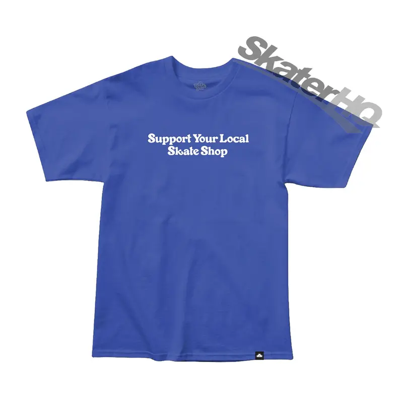 Thank You Support T-Shirt Royal Blue - Small 1