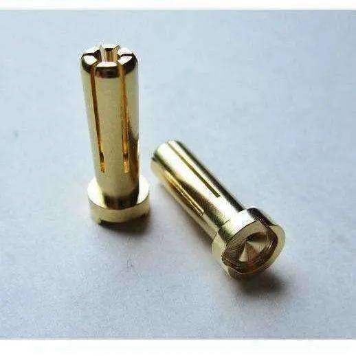 Tq 5Mm Bullets 19Mm Length Low Profile Top With Recess For Conductor (Pair) 1