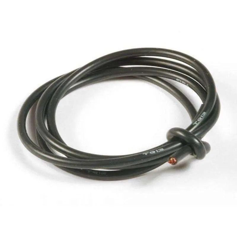 Tq Wire 13Awg Silicone Wire (Black) (3') 1
