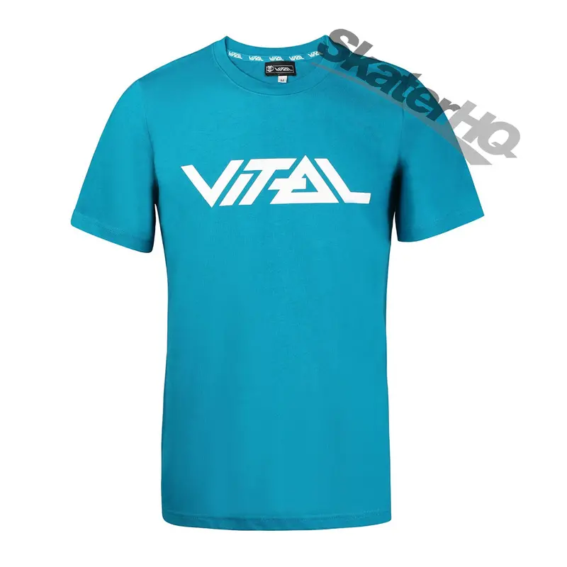 Vital Logo T-Shirt - Teal - Medium 1