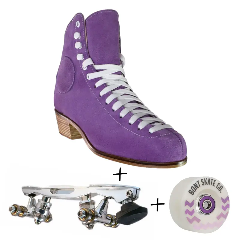 Wifa Street Suede Outdoor Roller Skates Lilac 1