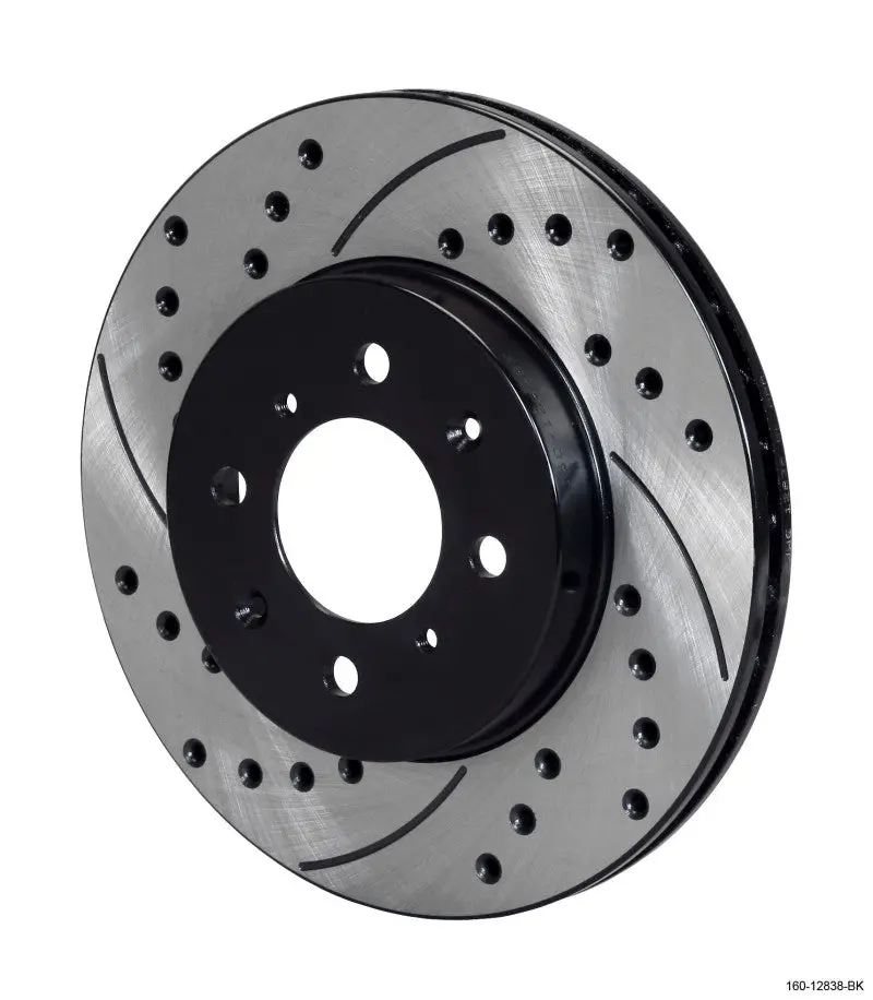 Wilwood Rotor-.68In Offset-Srp-Blk-Drill-Rh 10.32 X .83 - 4 X 3.93 1
