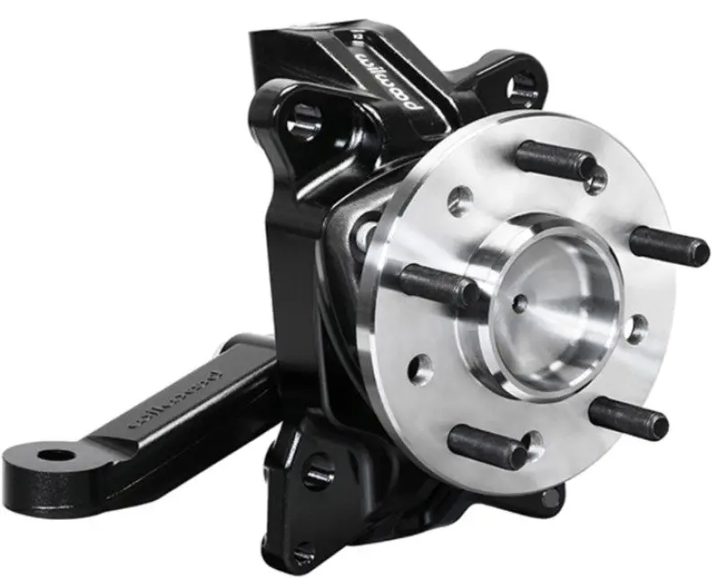 Wilwood Spindle Kit Pair W/ Hub & Steering Arm 63-70 C10 Pickup 2.50In Drop 1