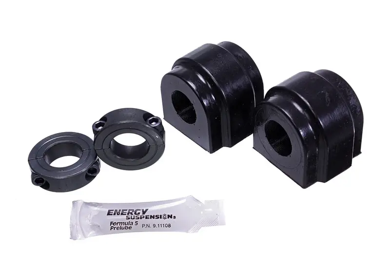 Energy Suspension 11.5116G Sway Bar Bushing Set; Black; Front; 22Mm; 1